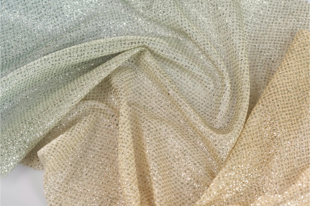 Silvery Gradient Lyc Tulle